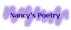 Nancy's Poetry